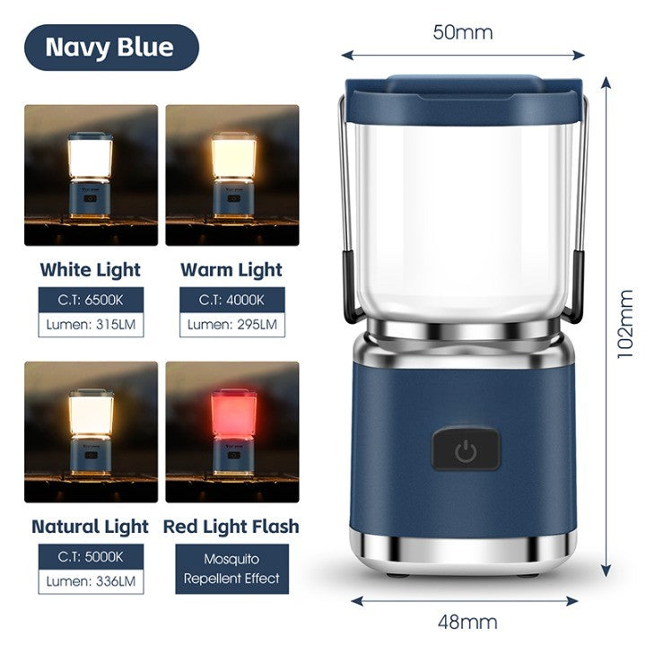 Mosquito Repellent Outdoor Lamp | Rechargeable | Tent, Patio & Hiking