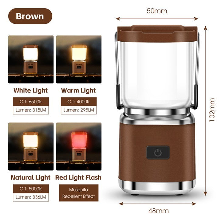 Mosquito Repellent Outdoor Lamp | Rechargeable | Tent, Patio & Hiking