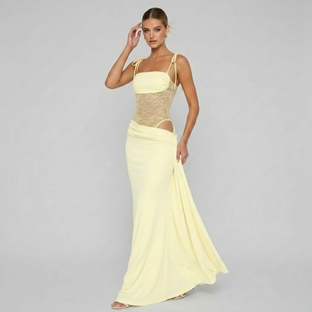 Covernorth Lace Maxi Dress