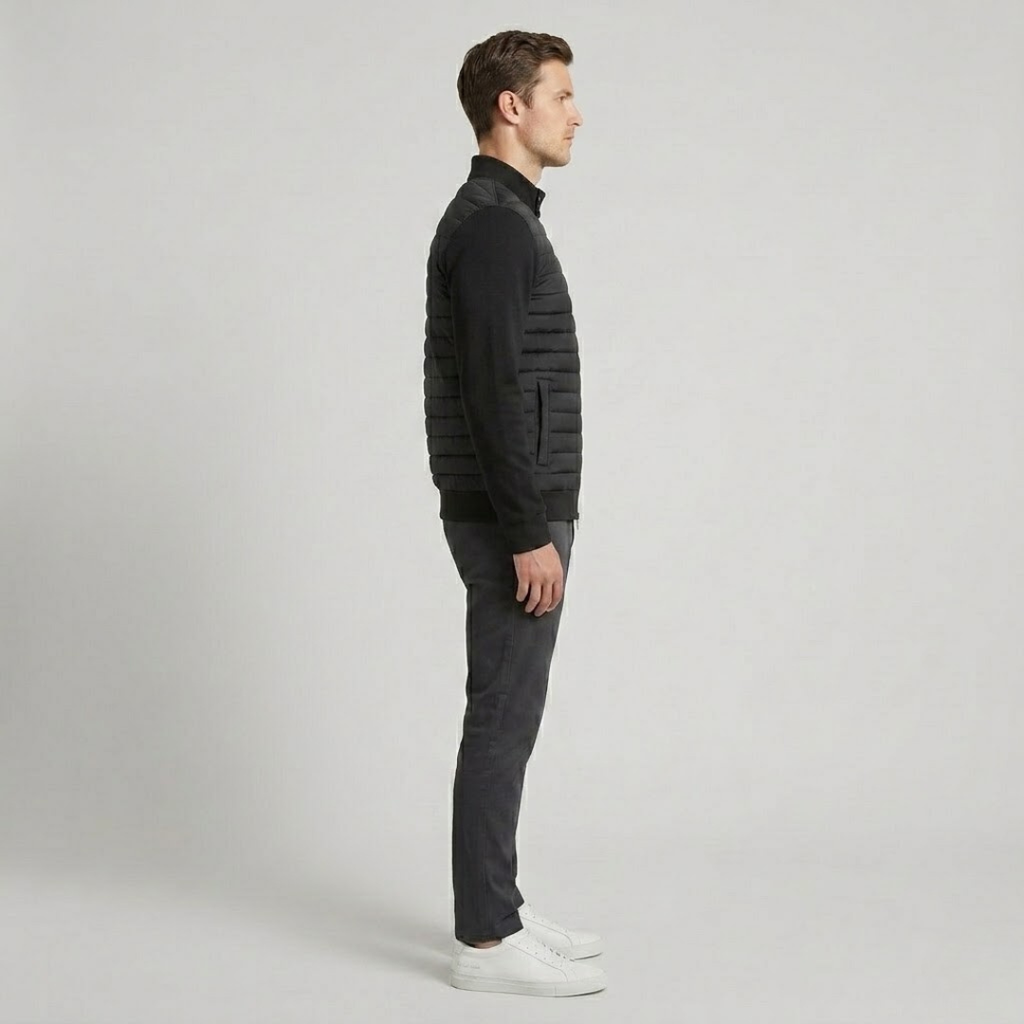 Covernorth Men's Hybrid Quilted Zip Jacket