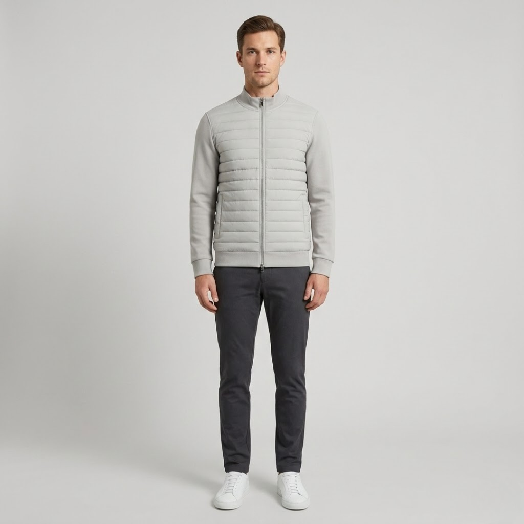 Covernorth Men's Hybrid Quilted Zip Jacket