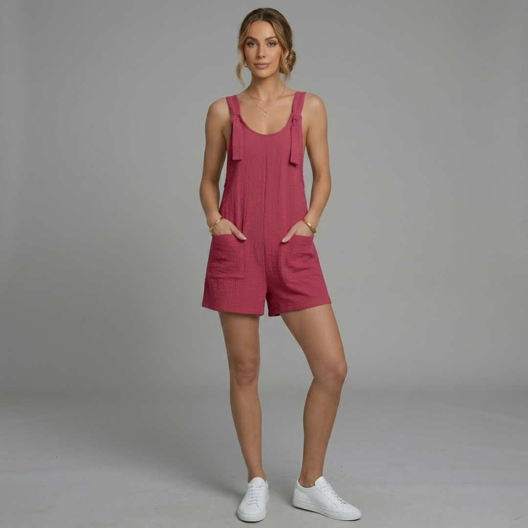 Covernorth Women's Knot Strap Romper