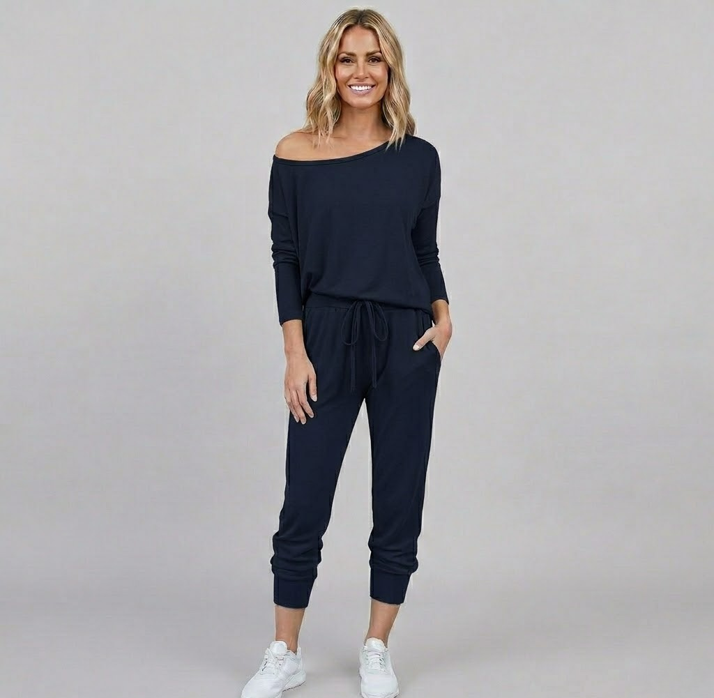 Covernorth Women's Off-Shoulder Loungewear Set