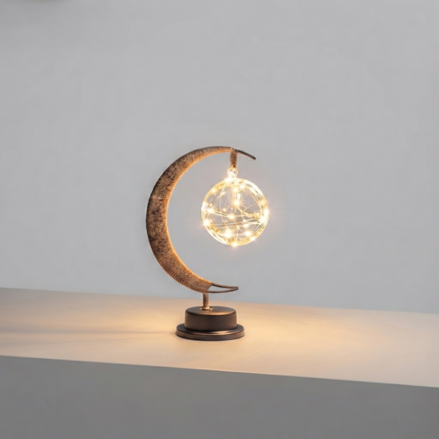 Crescent Moon Ambient Desk Lamp