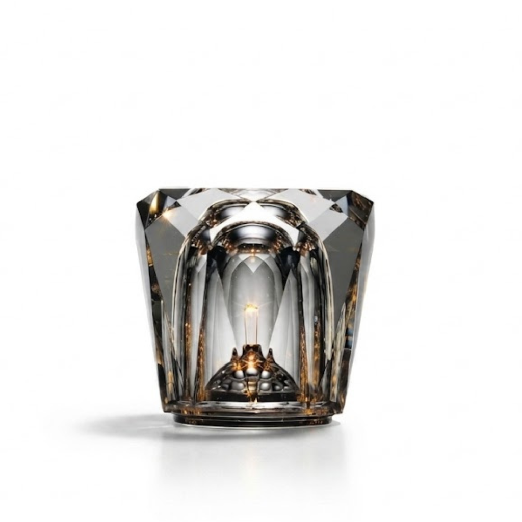 Crystal Glass Ambient LED Lamp