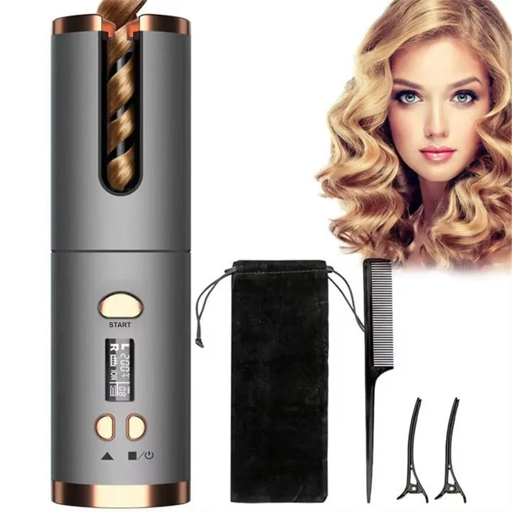 Wireless Curler | Automatic Hair Waver | Daily Styling Tool