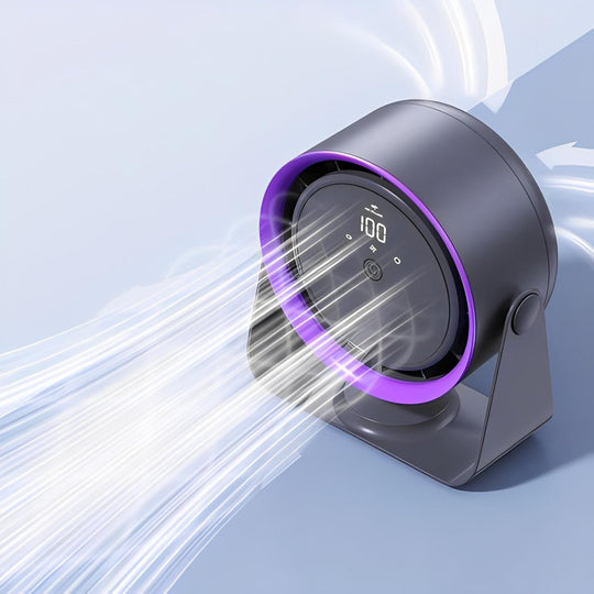 3600mAh Rechargeable Portable Bladeless Air Circulator Fan