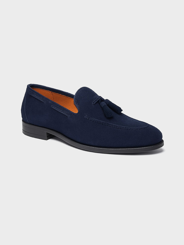 Men's Suede Tassel Loafer Shoes