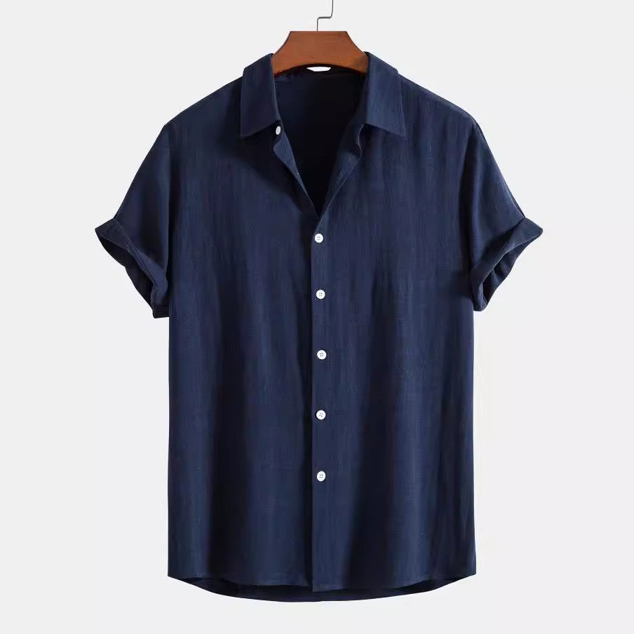 Men's Short Sleeve Button Down Shirt