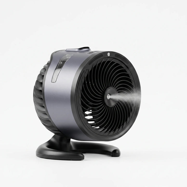 Portable Desk Fan │ Cool Mist, Quiet Operation │ Home & Office Work │ Grey