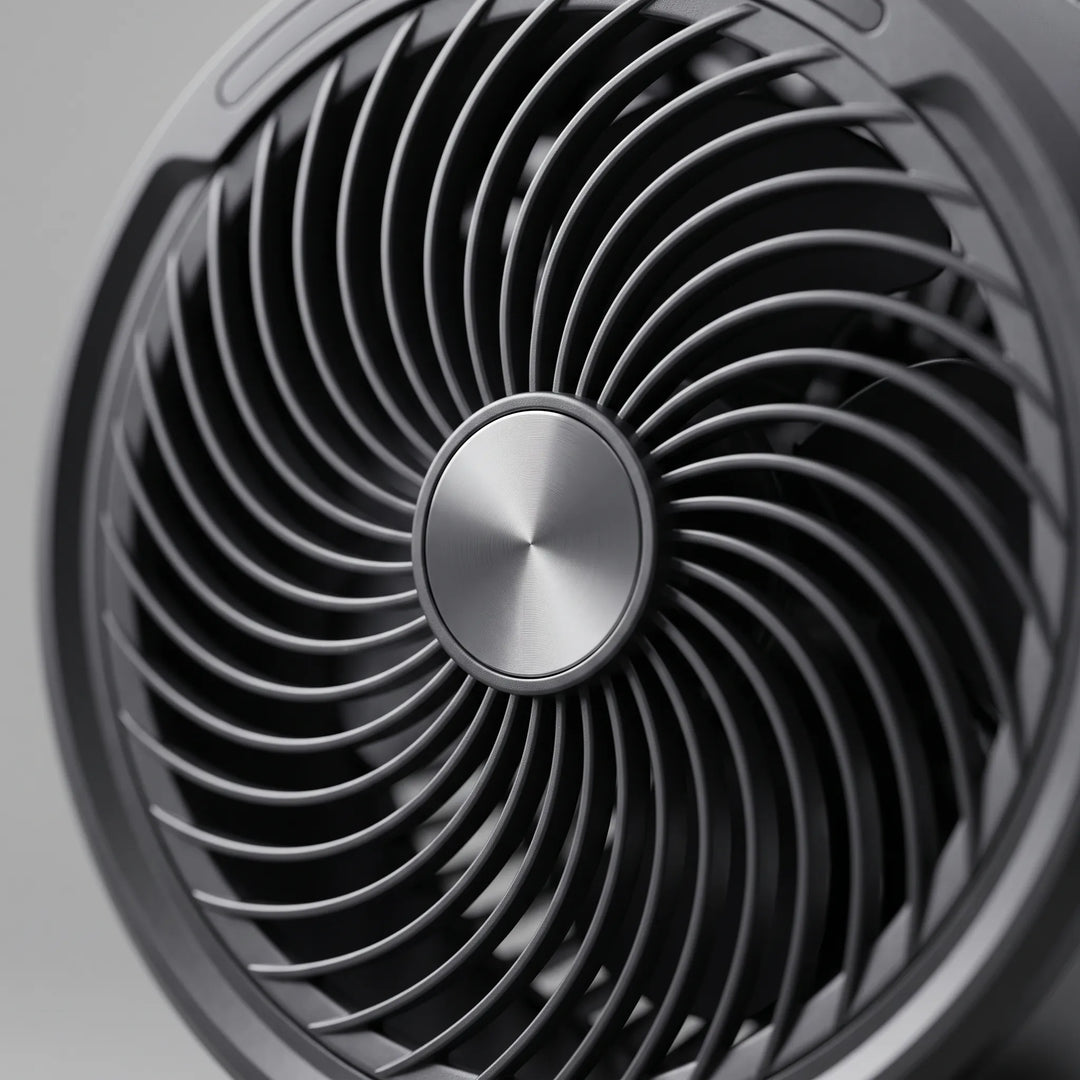Portable Desk Fan │ Cool Mist, Quiet Operation │ Home & Office Work │ Grey
