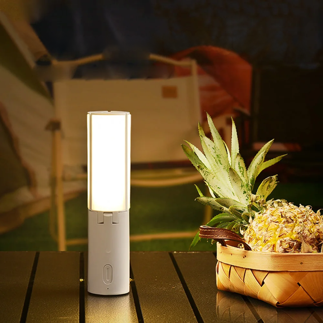 Foldable LED Camping Lights | Rechargeable, Bright | Tent, Patio, Desk