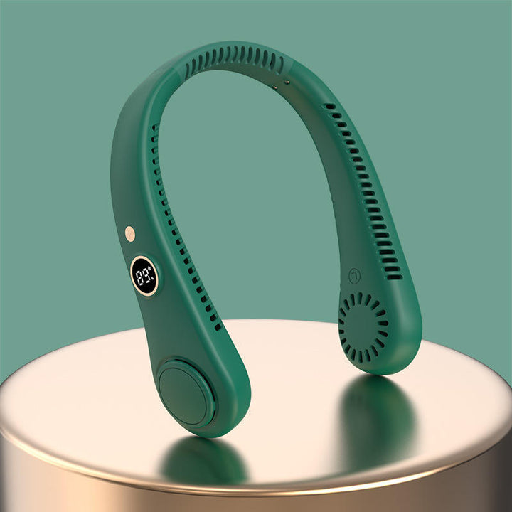 Hands-Free Neck Fan | 3-Speed Bladeless Cooling | Outdoor & Office