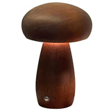 Mushroom Cordless Lamp | Touch Rechargeable | Bedroom Desk 