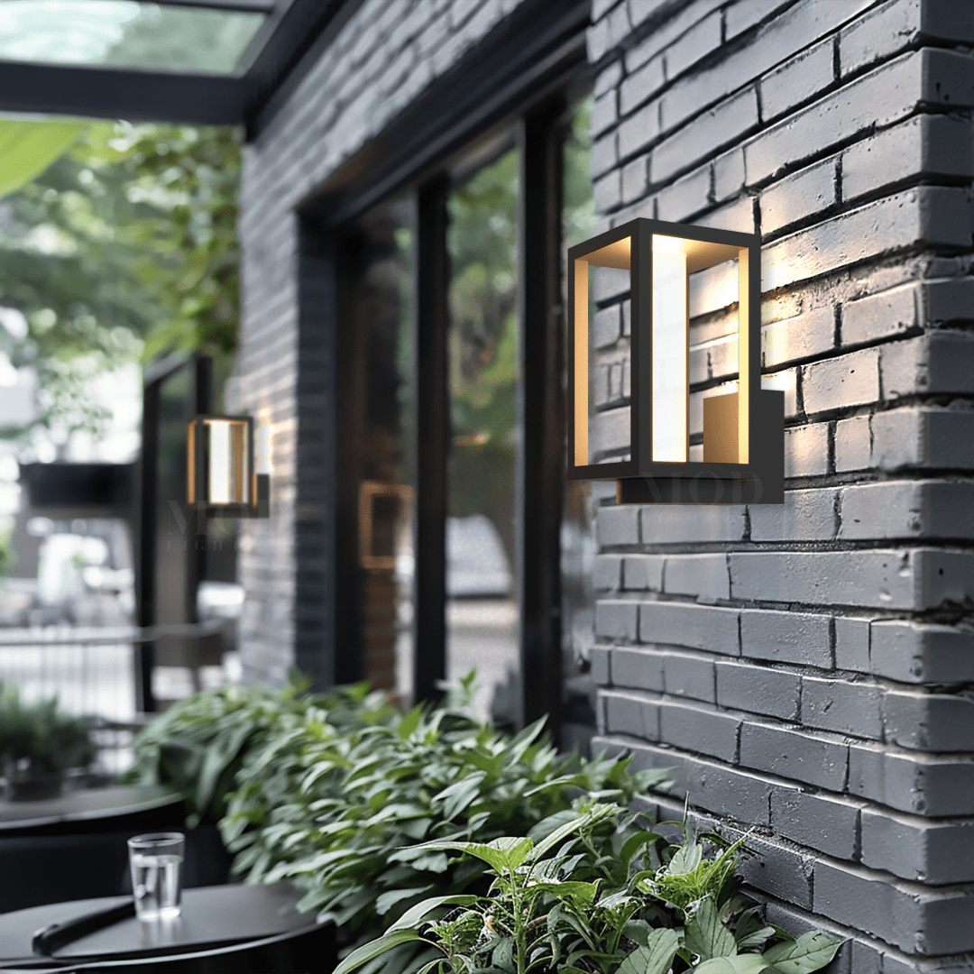 Stainless Steel Wall Sconce Architectural Exterior Light