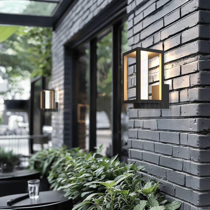 Stainless Steel Wall Sconce Architectural Exterior Light