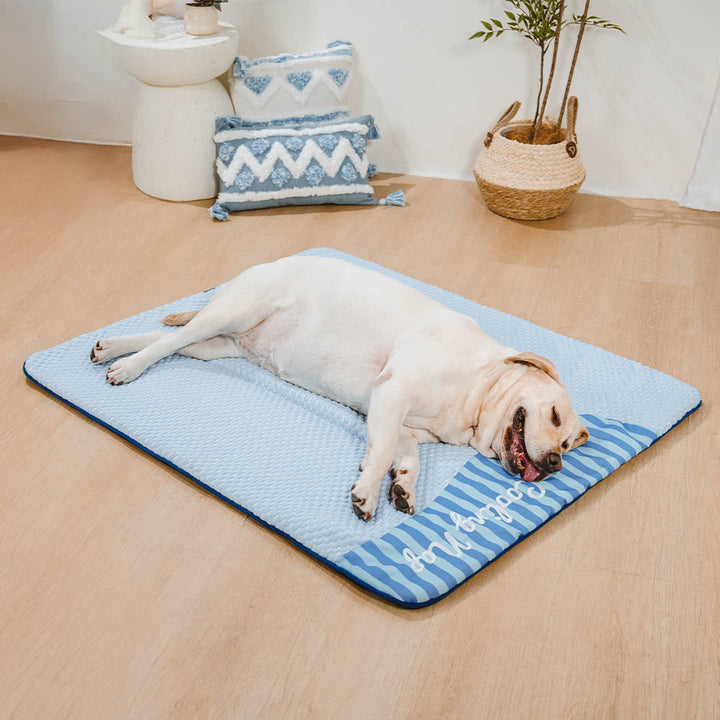 Cooling Dog Bed Mat | Ice Cool Fabric, Breathable | Sofa Floor Outdoor