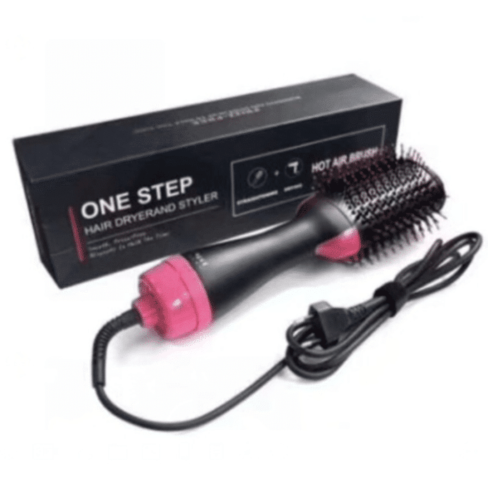 Hair Dryer Brush │ 3-in-1 Volumizer & Styler │ Salon Blowout │ Black