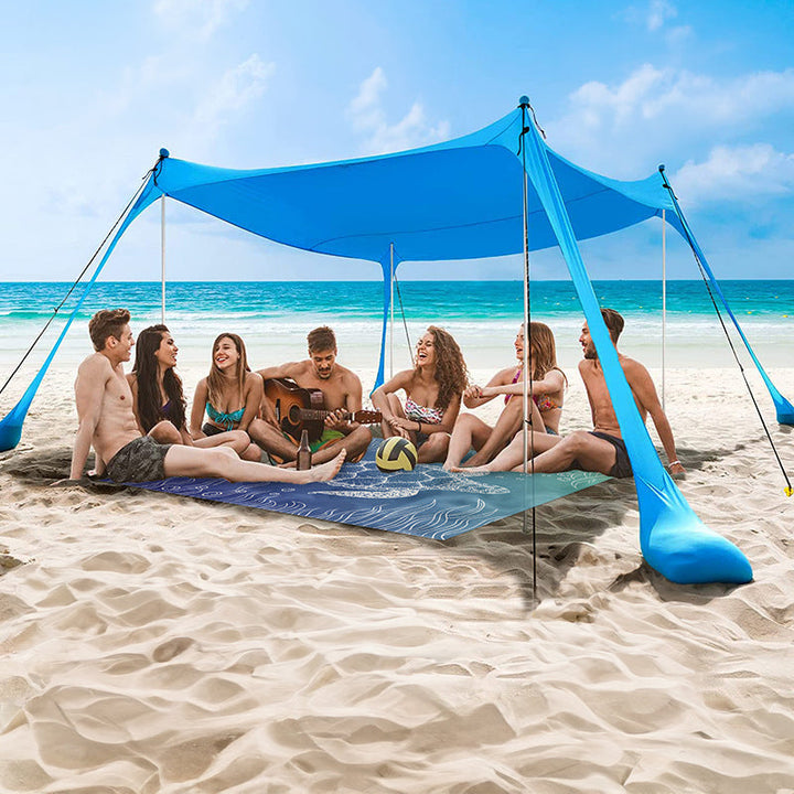 Family Beach Tent | UV-Protection Pop-Up Sun Shade | Outdoor & Camping