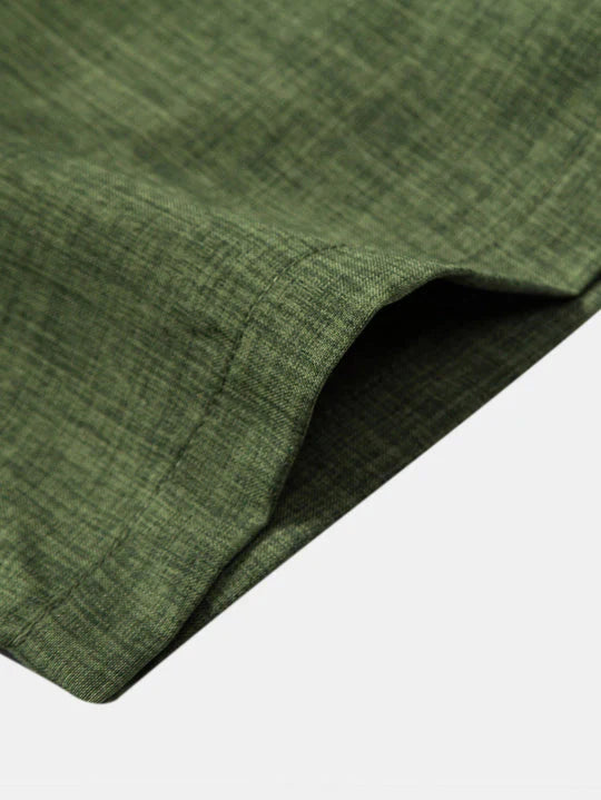 Men's Short Sleeve Shirt and Trousers Lounge Set