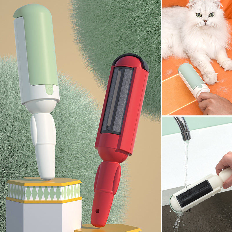 Pet Hair & Lint Remover │ Self Cleaning Waste Bin │ Pet Grooming