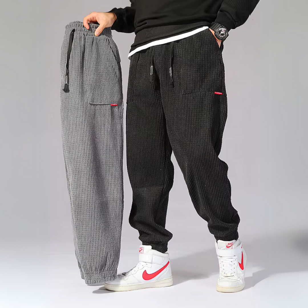 Covernorth Men’s Wide-Leg Corduroy Joggers