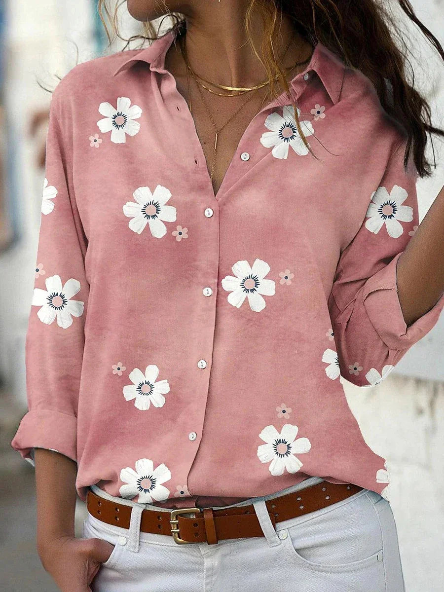 Women's Casual Long-Sleeve Blouse
