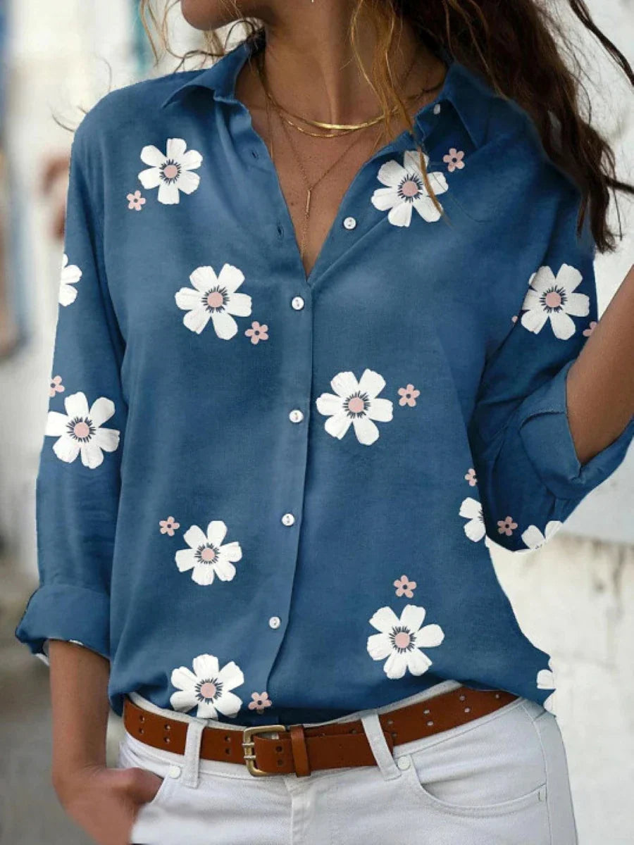 Women's Casual Long-Sleeve Blouse