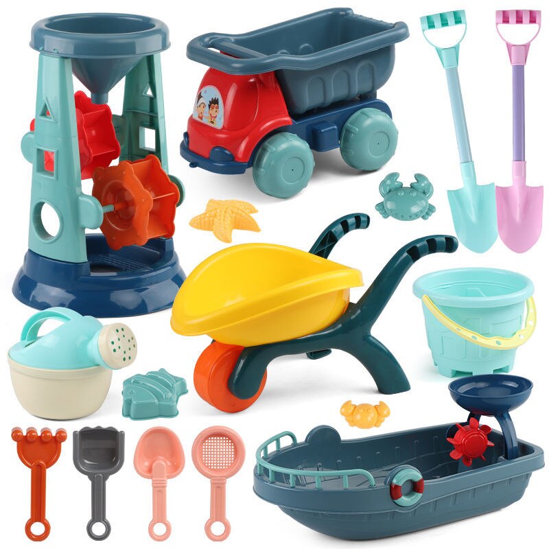 Kids Beach Toy Set | Sand & Water Wheel | Sandbox & Beach