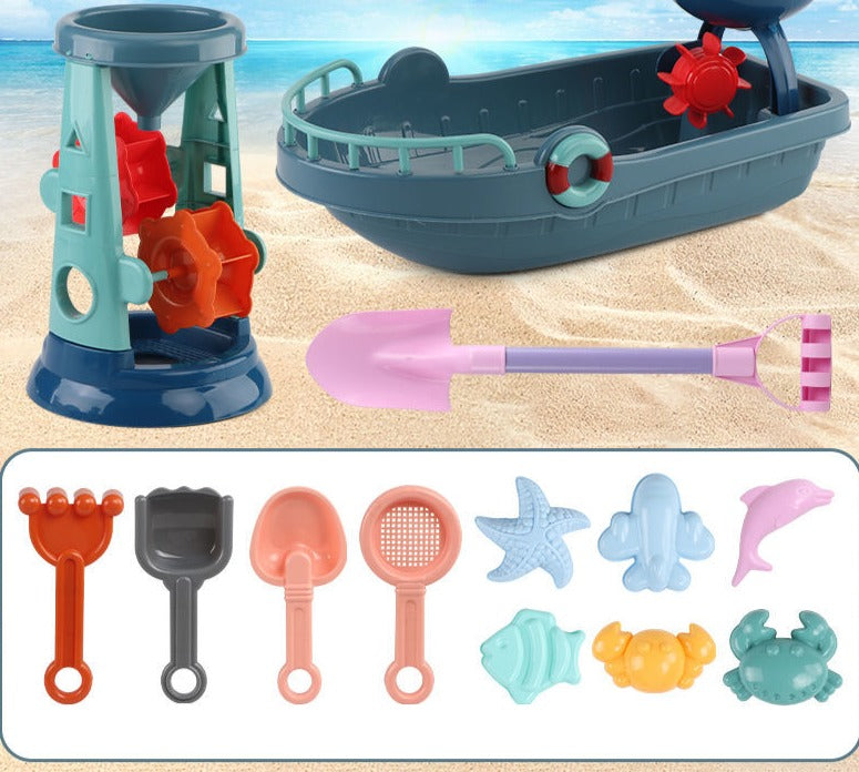 Kids Beach Toy Set | Sand & Water Wheel | Sandbox & Beach