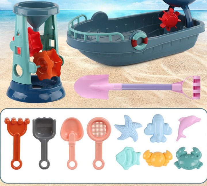 Kids Beach Toy Set | Sand & Water Wheel | Sandbox & Beach