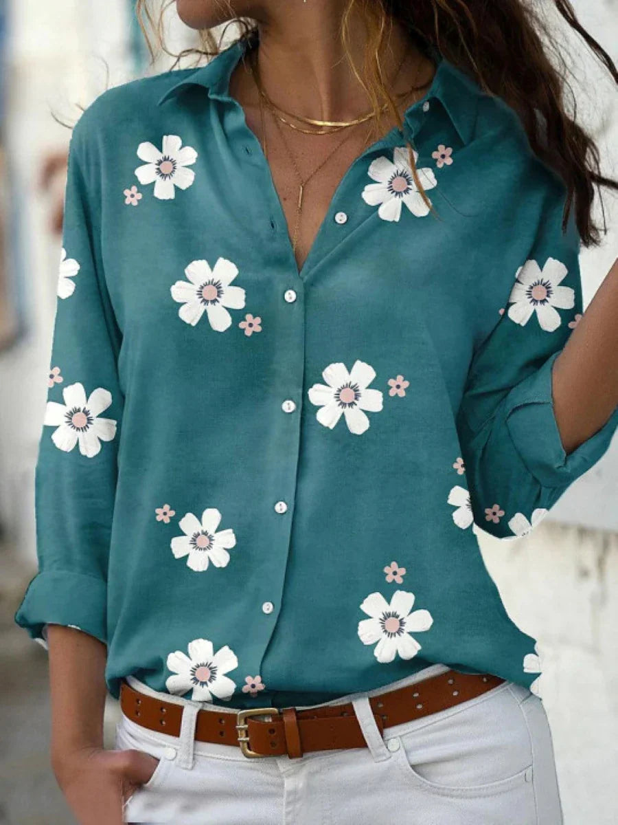 Women's Casual Long-Sleeve Blouse