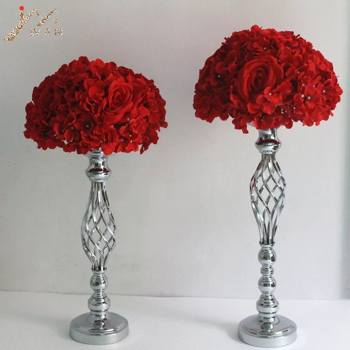 Twisted Metal Candle Holder | Elegant Centerpiece | Wedding, Party & Home