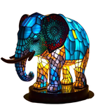 Handcrafted Mosaic Animal Table Lamp
