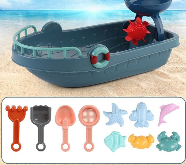 Kids Beach Toy Set | Sand & Water Wheel | Sandbox & Beach