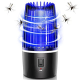 Mosquito Killer │ USB Rechargeable Bug Zapper │ Bedroom, Patio & Tent │ Black