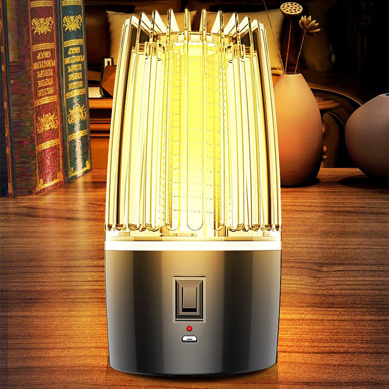 Mosquito Killer │ USB Rechargeable Bug Zapper │ Bedroom, Patio & Tent │ Black