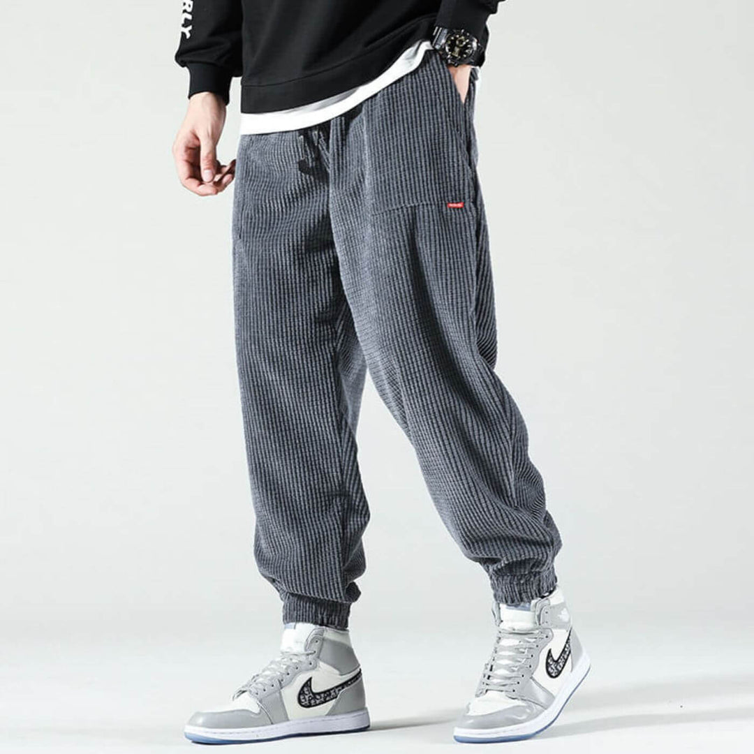 Covernorth Men’s Wide-Leg Corduroy Joggers