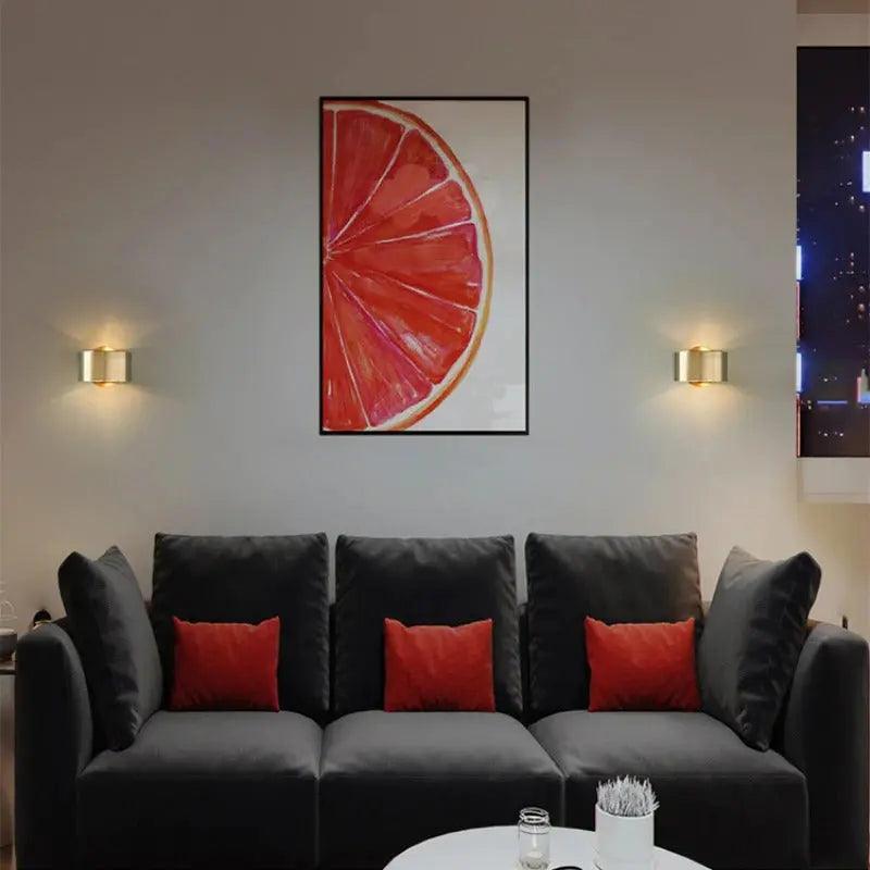 Metal Wall Sconce Light | Up-Down Glow | Bedroom & Living