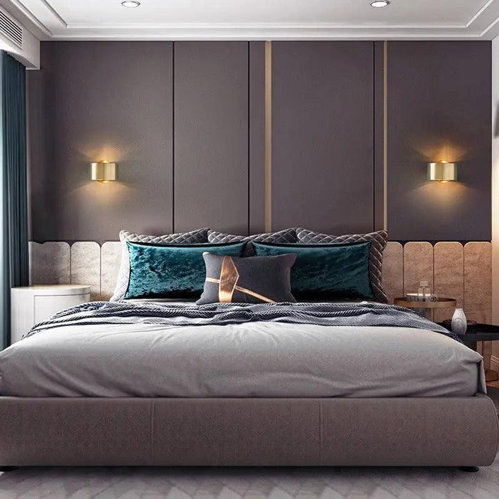 Metal Wall Sconce Light | Up-Down Glow | Bedroom & Living