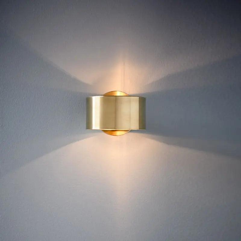 Metal Wall Sconce Light | Up-Down Glow | Bedroom & Living