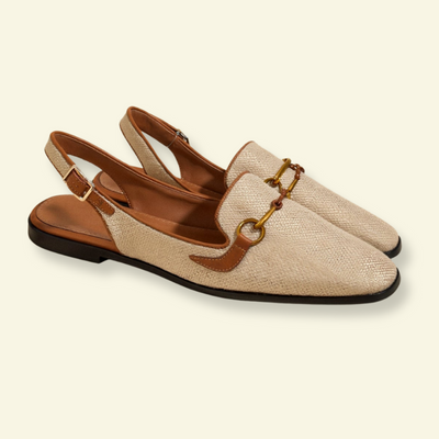 Covernorth Women's Horsebit Slingback Flats