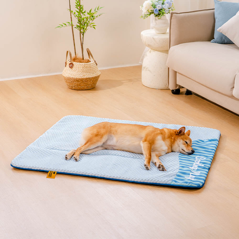 Cooling Dog Bed Mat | Ice Cool Fabric, Breathable | Sofa Floor Outdoor