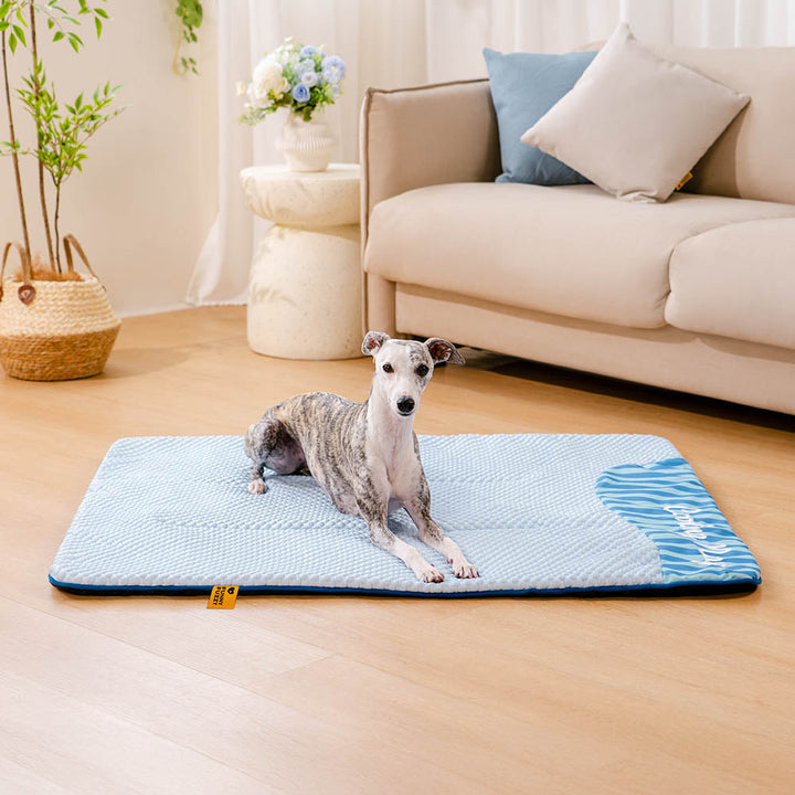 Cooling Dog Bed Mat | Ice Cool Fabric, Breathable | Sofa Floor Outdoor