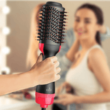Hair Dryer Brush | Ionic Volumizer Styler | Vanity Routine | Black