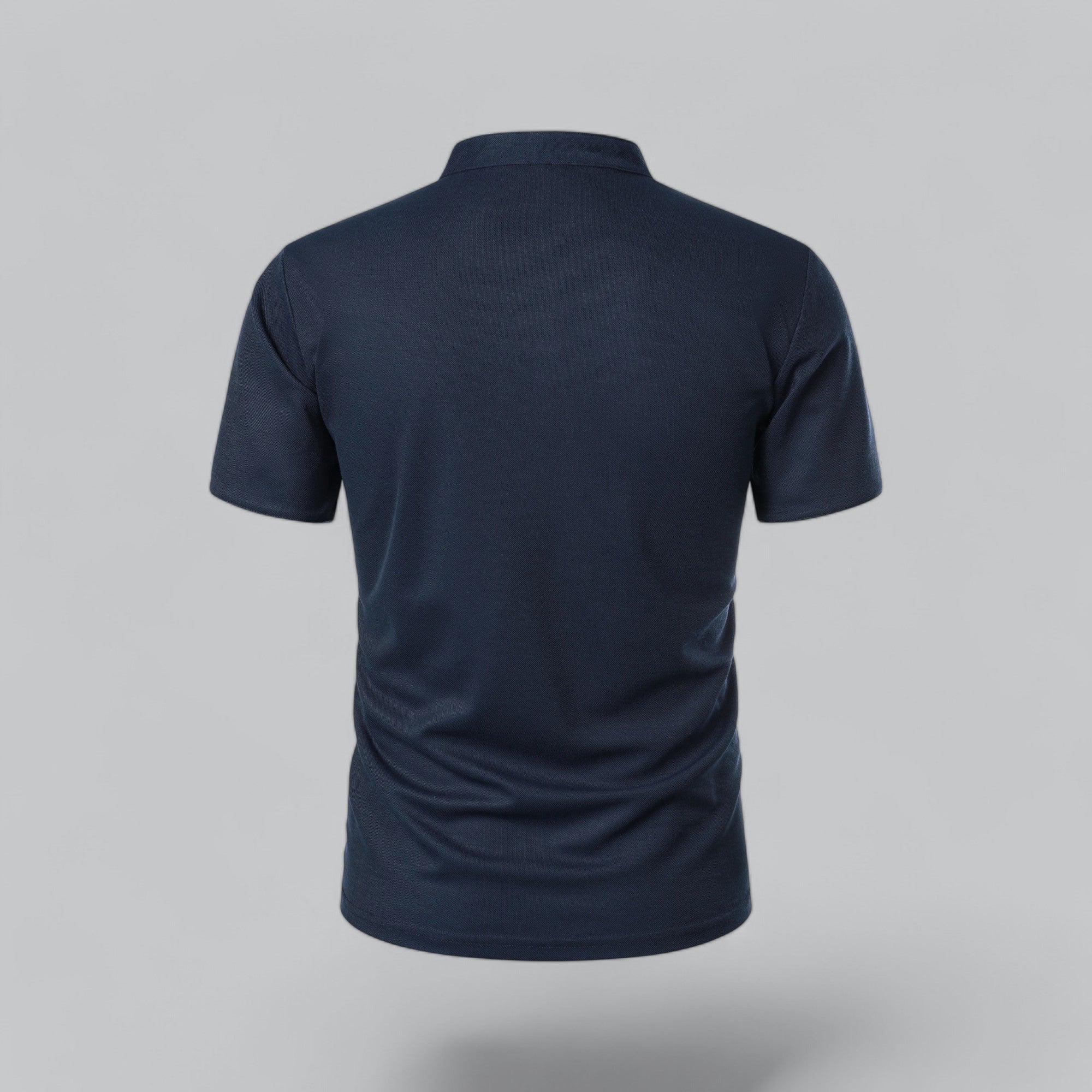 Men's Short Sleeve Henley Polo