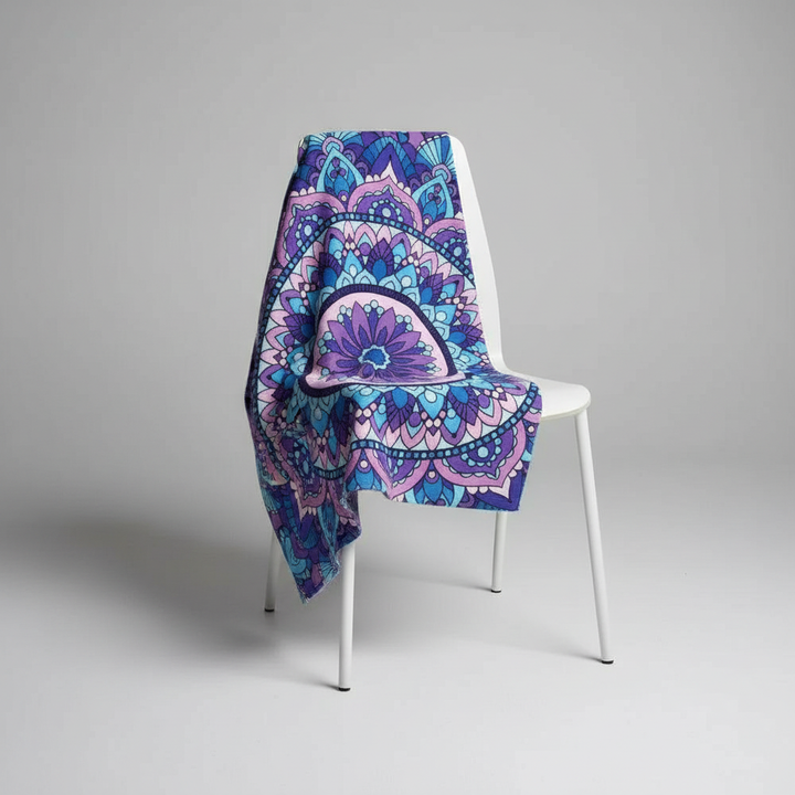 Microfibre Beach Towel - Flamingo Towel