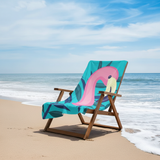 Microfibre Beach Towel - Flamingo Towel