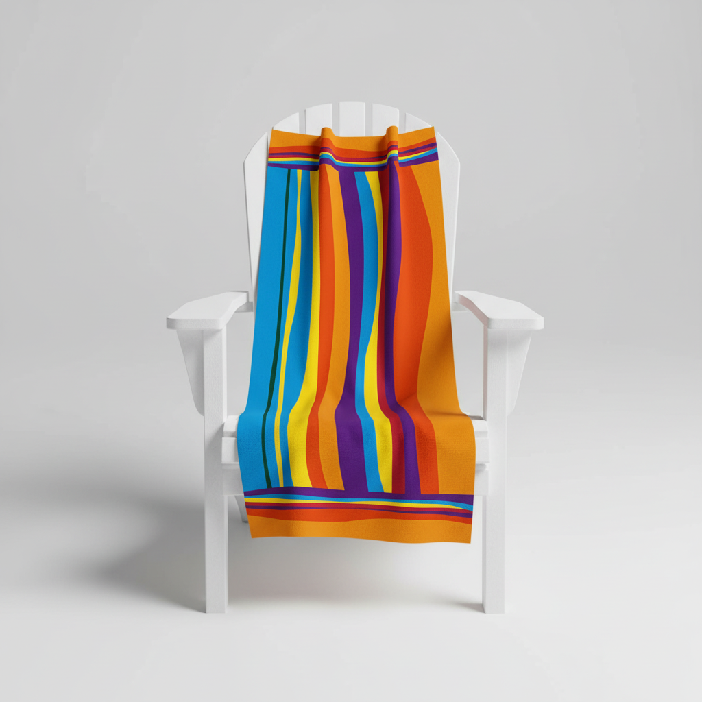 Microfibre Beach Towel - Flamingo Towel