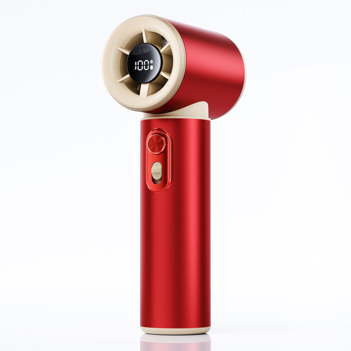 Portable Handheld Fan | Fast Cooling, LED Display | Desk, Travel
